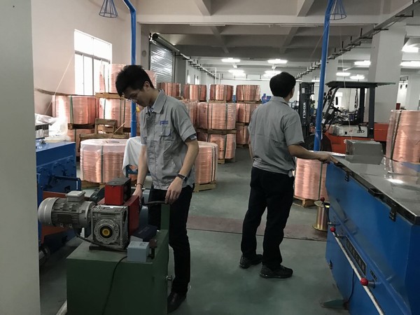 能源电缆及电线车间